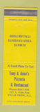 Matchbook Cover - Tony & Anna's Pizza Villa Park IL