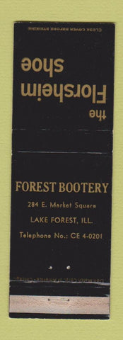 Matchbook Cover - Florsheim Shoes Lake Forest IL WORN