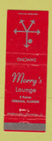 Matchbook Cover - Morry's Lounge Urbana IL