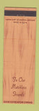 Matchbook Cover - Colonial Club Pekin IL WEAR