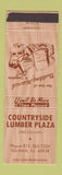 Matchbook Cover - Countryside Lumber Plaza Gilman IL WEAR