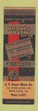 Matchbook Cover - Carbureter Carburetor AP Stuart Wood River IL WEAR