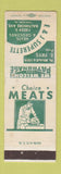 Matchbook Cover - E&J Superette Grocery Chicago IL WORN