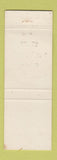Matchbook Cover - Springfield Plastics Springfield IL plastic tile