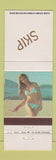 Matchbook Cover - pinup Skip imprint