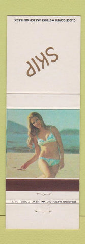Matchbook Cover - pinup Skip imprint