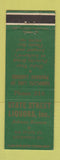 Matchbook Cover - State Liquor Stores Lockport IL low phone #