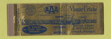 Matchbook Cover - Monte Cristo Motel Grenada MS WEAR Full Length