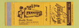 Matchbook Cover - Park Terrace Grill Clearwater FL