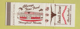 Matchbook Cover - Ranch House Hamburgers Steaks FL Chain
