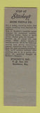 Matchbook Cover - Stuckey's Pecan Shoppes Eastman GA