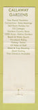 Matchbook Cover - Callaway Gardens Pine Mountain GA