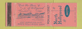 Matchbook Cover - North Hollywood Motel CA WEAR