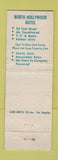 Matchbook Cover - North Hollywood Motel CA WEAR