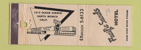 Matchbook Cover - Pacific Sands Motel Santa Monica CA