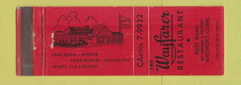 Matchbook Cover - Wayfarer Restaurant Westport CT