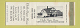 Matchbook Cover - Chello Oyster House Guilford CT WORN