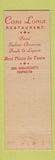 Matchbook Cover - Casa Loma Restaurant Hartford CT