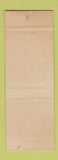 Matchbook Cover - Gardens Store Hamilton GA