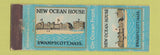 Matchbook Cover - New Ocean House Swampscott MA