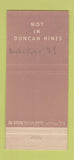 Matchbook Cover - 277 East Ave at Union Rochester NY WEAR 30 Stick