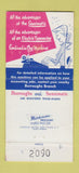 Matchbook Cover - Burroughs Typewriter girlie WEAR 30 Strike