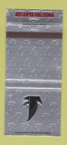 Matchbook Cover - Atlanta Falcons Football GA Suwanee 30 Strike