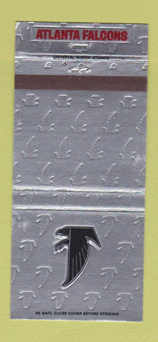 Matchbook Cover - Atlanta Falcons Football GA Suwanee 30 Strike