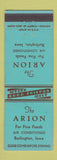 Matchbook Cover - Arion Restaurant Burlington IA