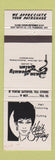 Matchbook Cover - Plaza Beauty Salon North Battleford SK girlie