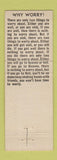 Matchbook Cover - Ashley Motel Plainfield IN