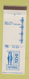 Matchbook Cover - 1st National Bank Mitchell IN