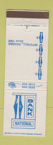 Matchbook Cover - 1st National Bank Mitchell IN