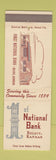 Matchbook Cover - 1st National Bank Beloit KS