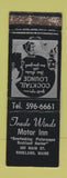 Matchbook Cover - Trade Winds Motor Inn Rockland ME WORN