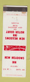 Matchbook Cover - New Meadows Inn Bath ME WEAR