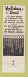 Matchbook Cover - Holiday Inn New Orleans LA