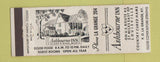 Matchbook Cover - Ashbourne Inn La Grange KY