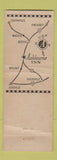 Matchbook Cover - Ashbourne Inn La Grange KY
