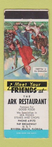 Matchbook Cover - Ark Restaurant Riviera Beach FL