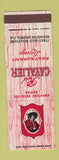 Matchbook Cover - Cavalier Restaurant Redington Shores FL