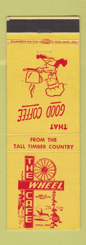 Matchbook Cover - Wheel Cafe Chemult OR