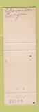 Matchbook Cover - Wheel Cafe Chemult OR