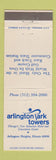 Matchbook Cover - Arlington Park Towers Arlington Heights IL