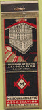 Matchbook Cover - Missouri Athletic Association Saint Louis MO