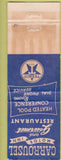 Matchbook Cover - Carrousel Motor Inn Temple TX Texaco WORN