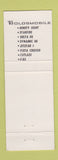 Matchbook Cover - 1965 Oldsmobile Sander Palmerton PA