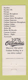 Matchbook Cover - 1978 Oldsmobile Leikin Willoughby OH