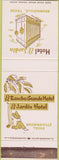 Matchbook Cover - Hotel El Jardin Brownsville TX