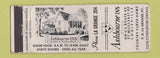 Matchbook Cover - Ashbourne Inn La Grange KY WORN